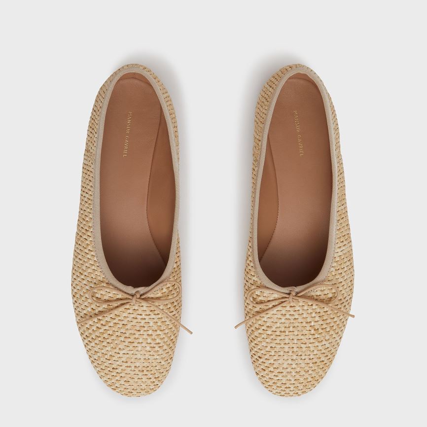 Women's Mansur Gavriel Dream Ballerina Ballet Flats Beige | AU 1045VS